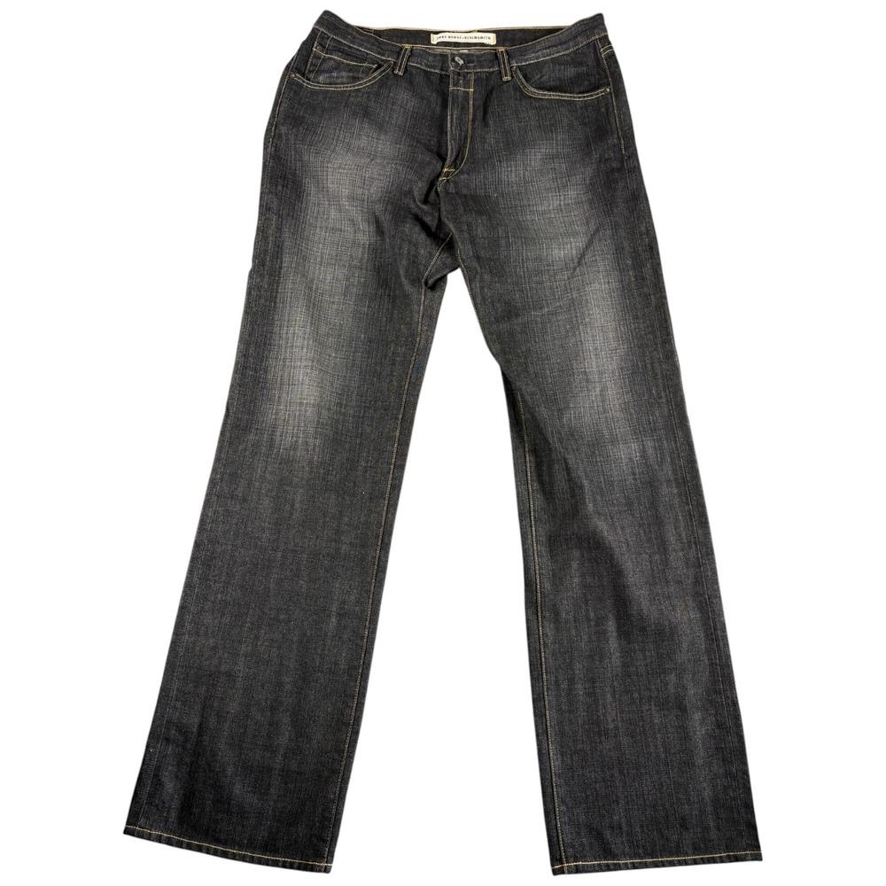 Agave Denim The Waterman Jeans Mens 36 Dark Washed Relaxed Straight Premium